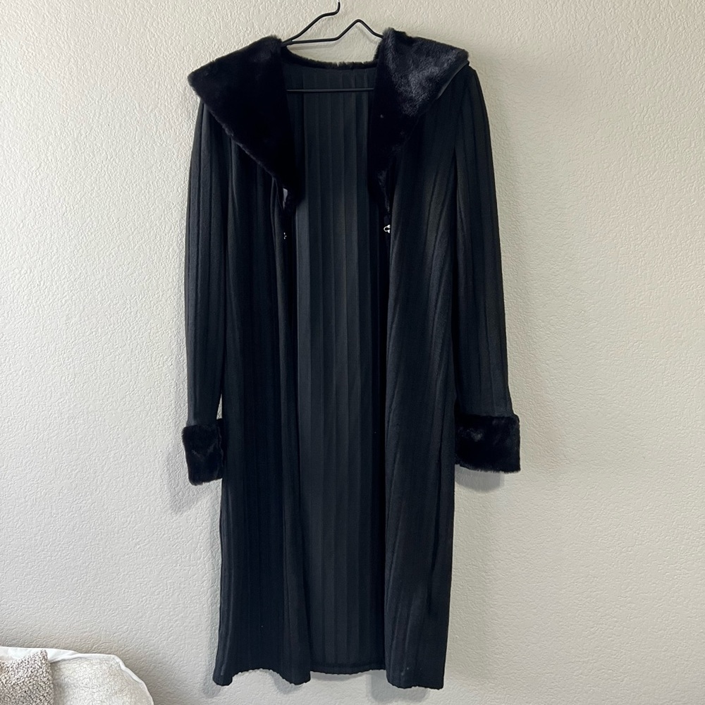 Long Black Overcoat | Chic & Stylish Outerwear